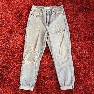 Topshop “mom” jeans